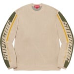 Supreme Sleeve Stripe Sweater (FW21) - Tan
