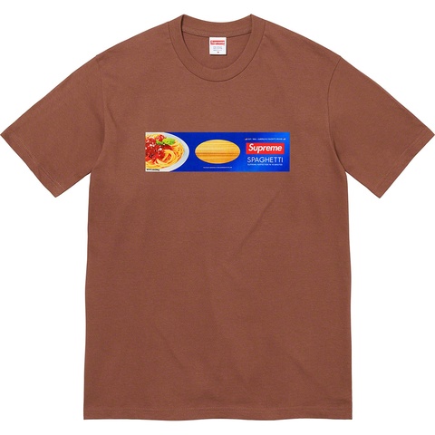 Supreme Spaghetti Tee - Brown