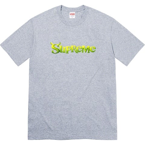 Supreme Shrek Tee - Heather Grey