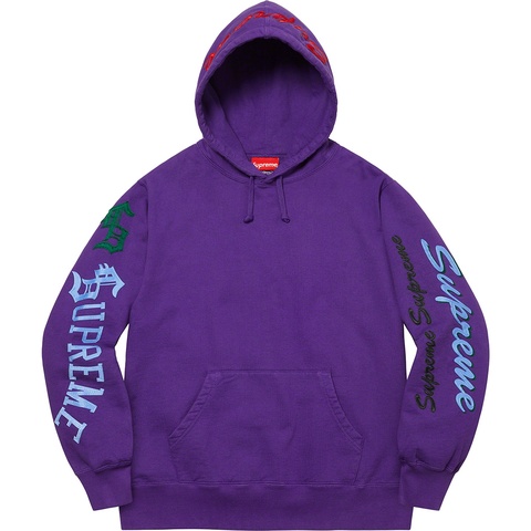 Multi Logo Hooded Sweatshirt - fall/winter 2021 - Supreme