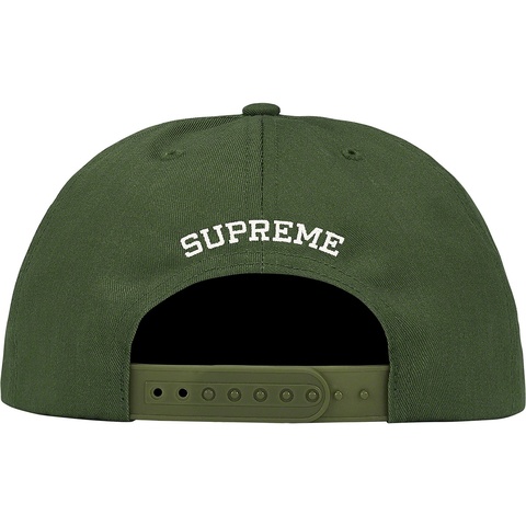 Supreme Shattered Logo 5-Panel - Olive