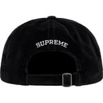 Supreme Velvet 2-Tone 6-Panel (FW21) - Black