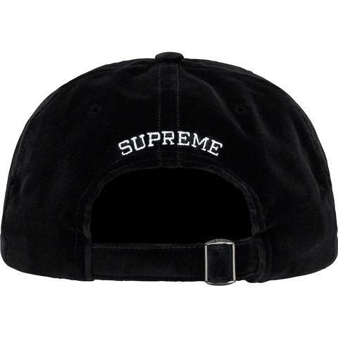 Supreme Velvet 2-Tone 6-Panel - Black