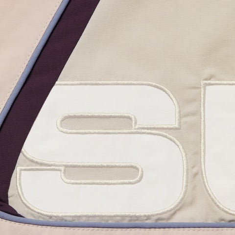 Supreme S Paneled Track Jacket - Dusty Pink