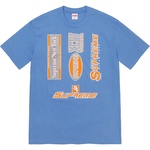 Supreme Multi Logos Tee (FW21) - Dusty Light Royal