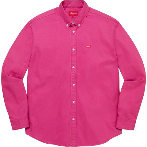 Supreme Small Box Twill Shirt - Pink