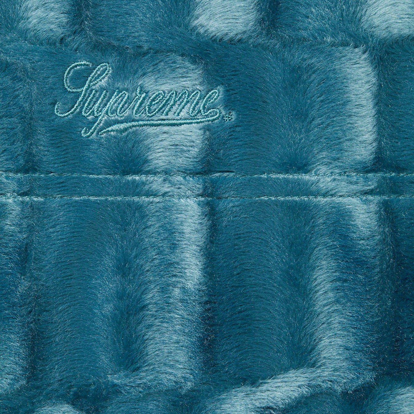 Supreme Velour Track Jacket (FW21) - Slate - $138