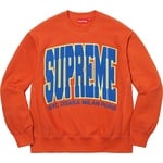 Supreme Cities Arc Crewneck (FW21) - Burnt Orange