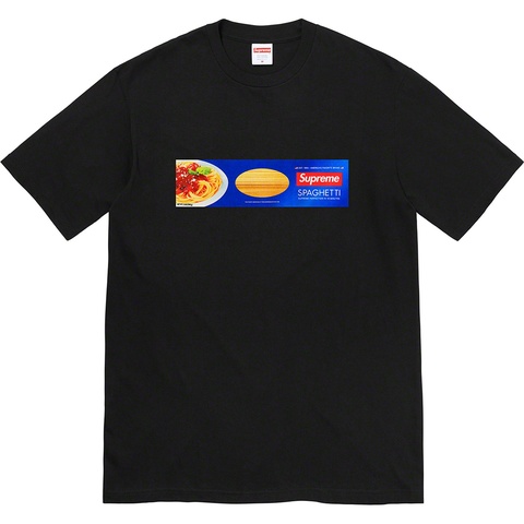 Supreme Spaghetti Tee - Black