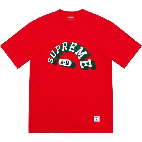 Supreme Alpha Omega S/S Top - Red