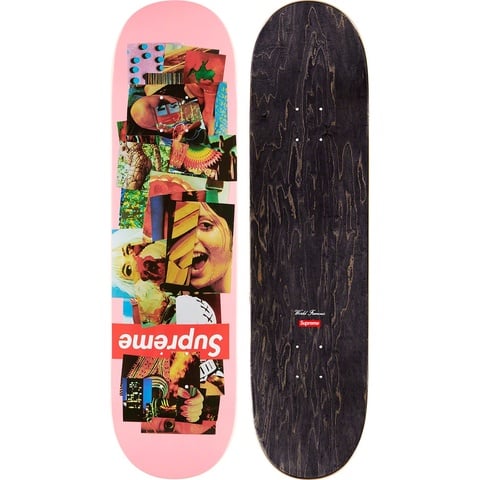 Supreme Stack Skateboard - Pink - 8.25" x 32" 