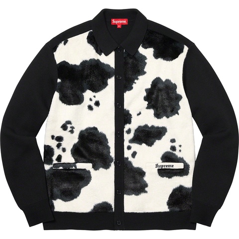Cow Print Cardigan - fall/winter 2021 - Supreme