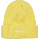 Supreme Loose Gauge Beanie (FW21) - Light Yellow