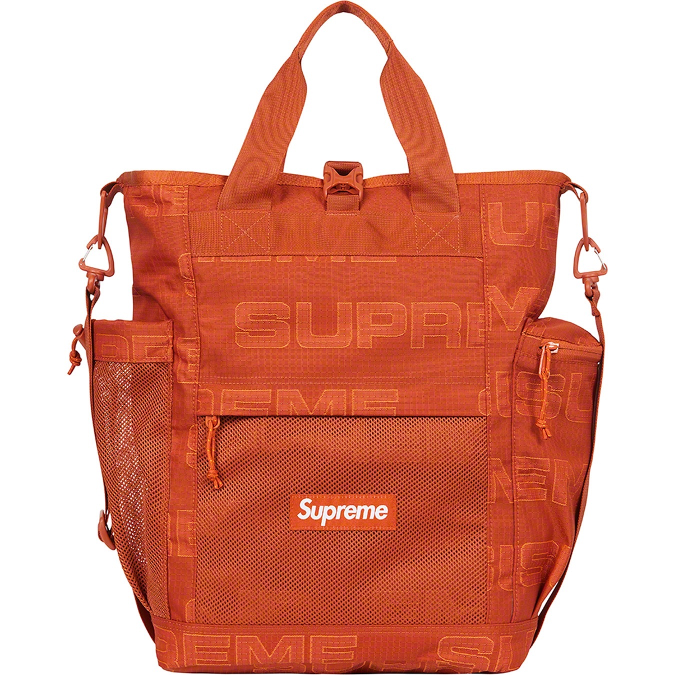 Supreme Utility Tote (FW21) - Orange - $118
