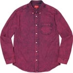 Supreme Appliqué Denim Shirt (FW21) - Purple