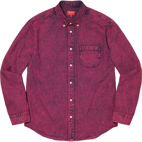 Appliqué Denim Shirt - fall/winter 2021 - Supreme