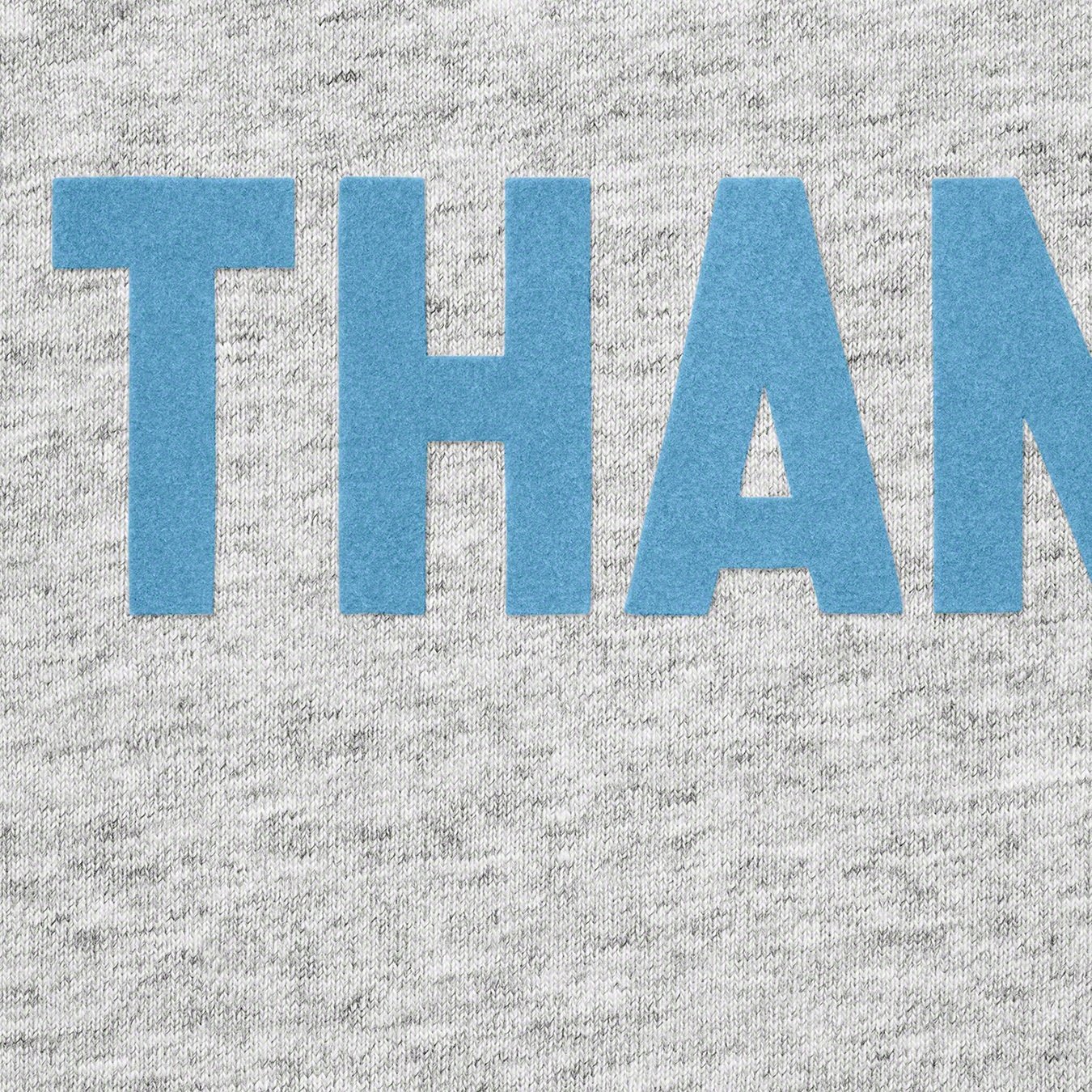 Supreme No Thanks S S Top (FW21) - Heather Grey - $68