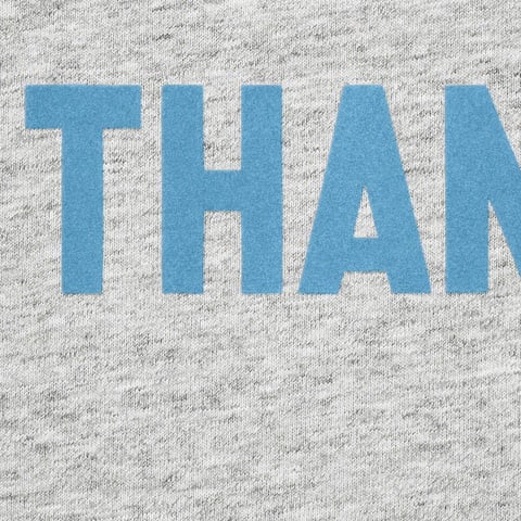 Supreme No Thanks S/S Top - Heather Grey