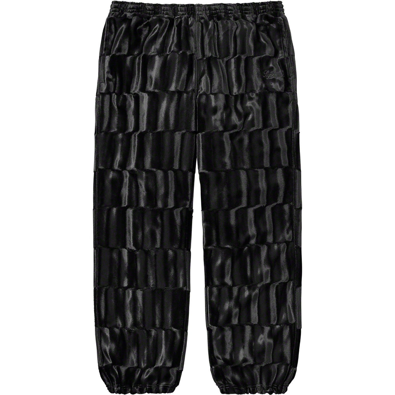 Supreme Velour Pant (FW21) - Black - $128