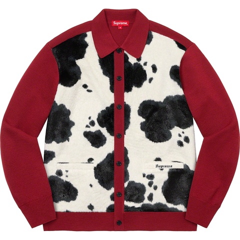 Cow Print Cardigan - fall/winter 2021 - Supreme