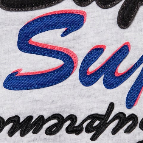 Supreme Multi Logo Hooded Sweatshirt - Ash Grey
