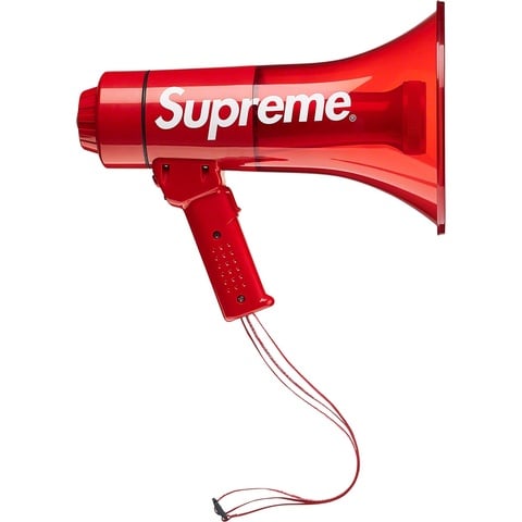 Supreme Supreme®/Pyle® Waterproof Megaphone - Red