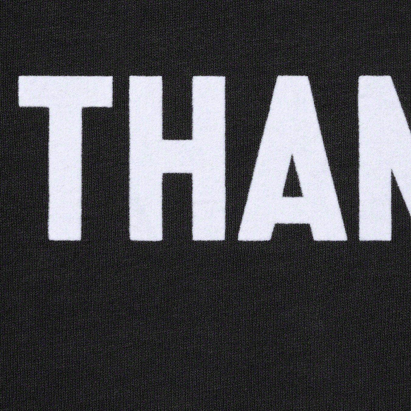 Supreme No Thanks S S Top (FW21) - Black - $68