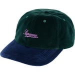 Supreme Velvet 2-Tone 6-Panel (FW21) - Dark Green