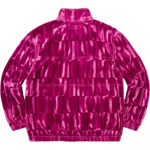Supreme Velour Track Jacket - Purple