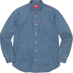 Supreme Small Box Twill Shirt (FW21) - Denim