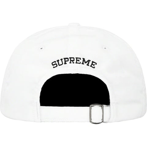 Supreme Velvet 2-Tone 6-Panel - White