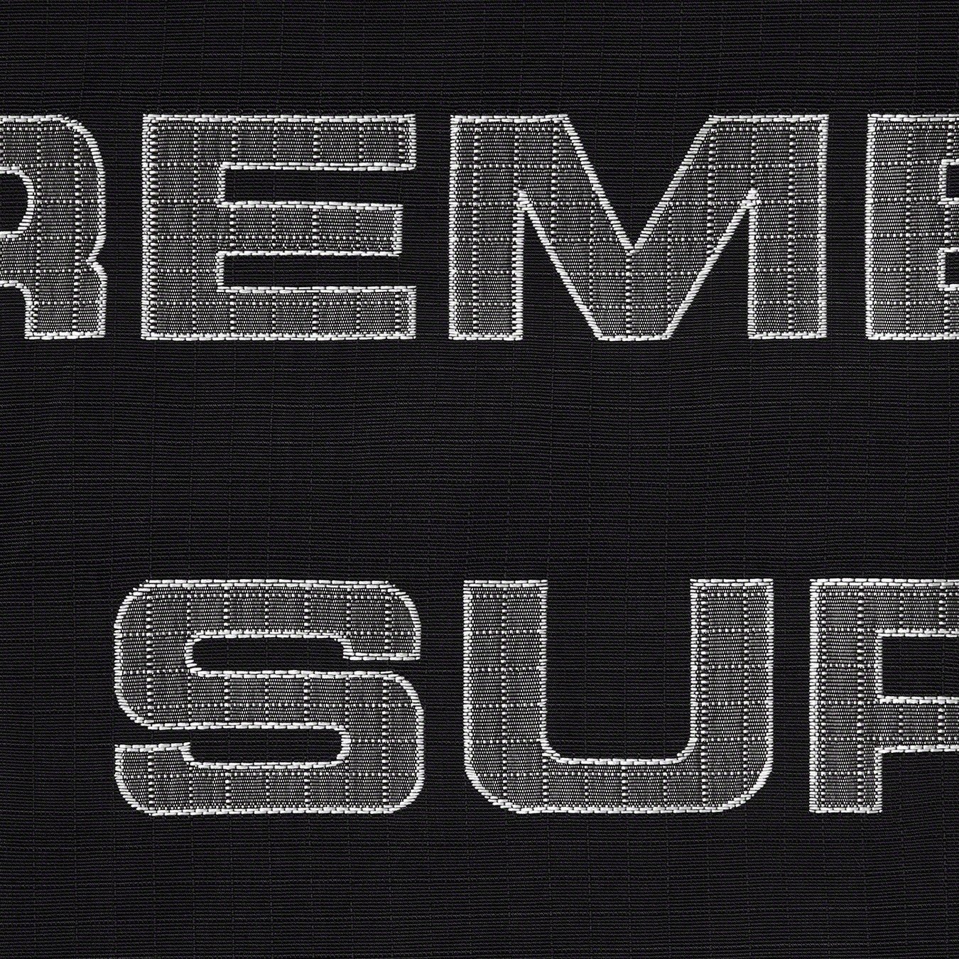 Supreme Logo Ripstop Track Pant (FW21) - Black - $138