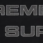 Supreme Logo Ripstop Track Pant (FW21) - Black