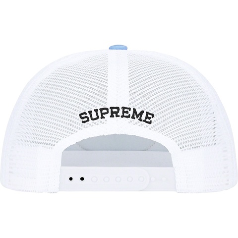 Supreme Authorized Mesh Back 5-Panel - Light Blue