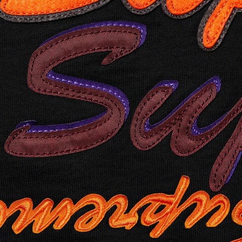 Supreme Multi Logo Hooded Sweatshirt - Black