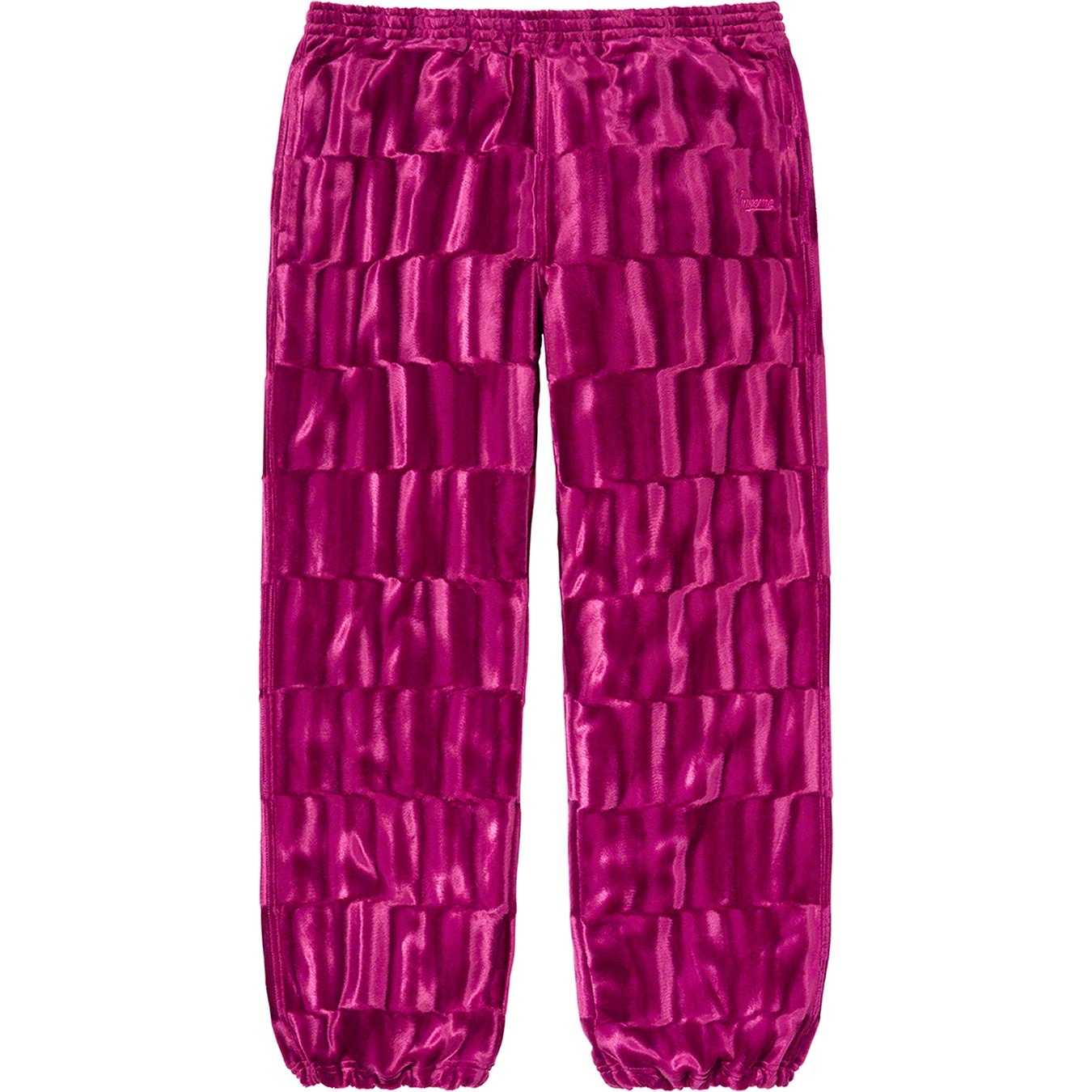 Supreme Velour Pant (FW21) - Purple - $128