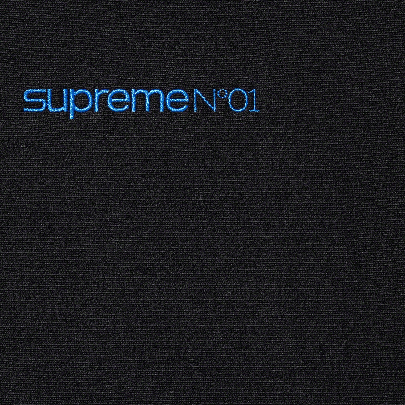 Supreme Number One Hooded Sweatshirt (FW21) - Black - $168