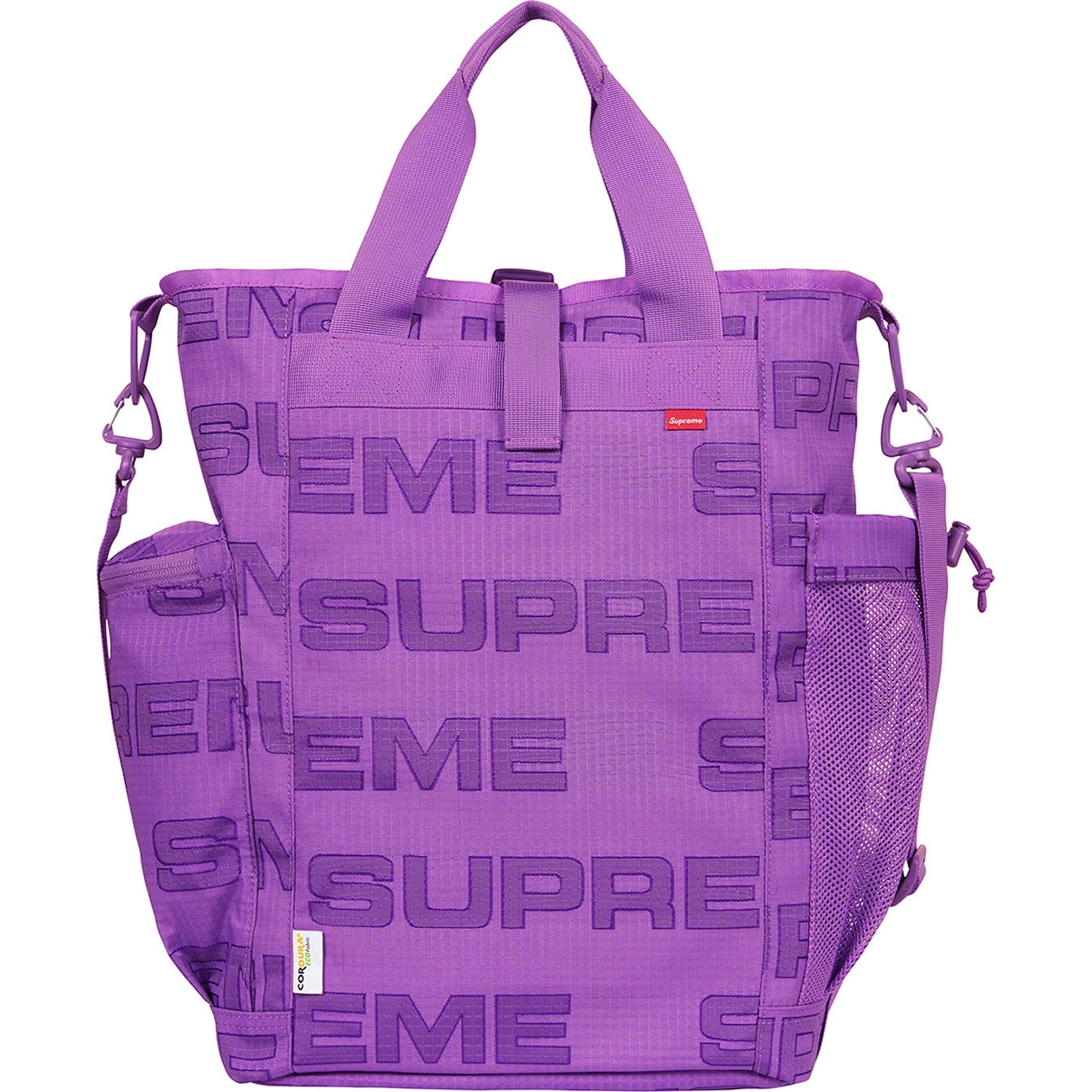 Supreme Utility Tote (FW21) - Purple - $118