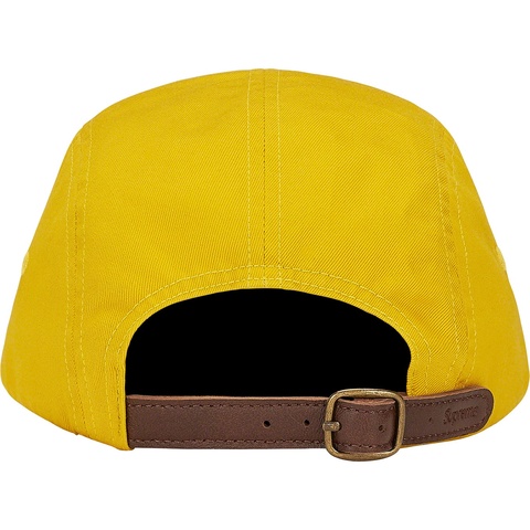 Supreme Washed Chino Twill Camp Cap - Sulfur