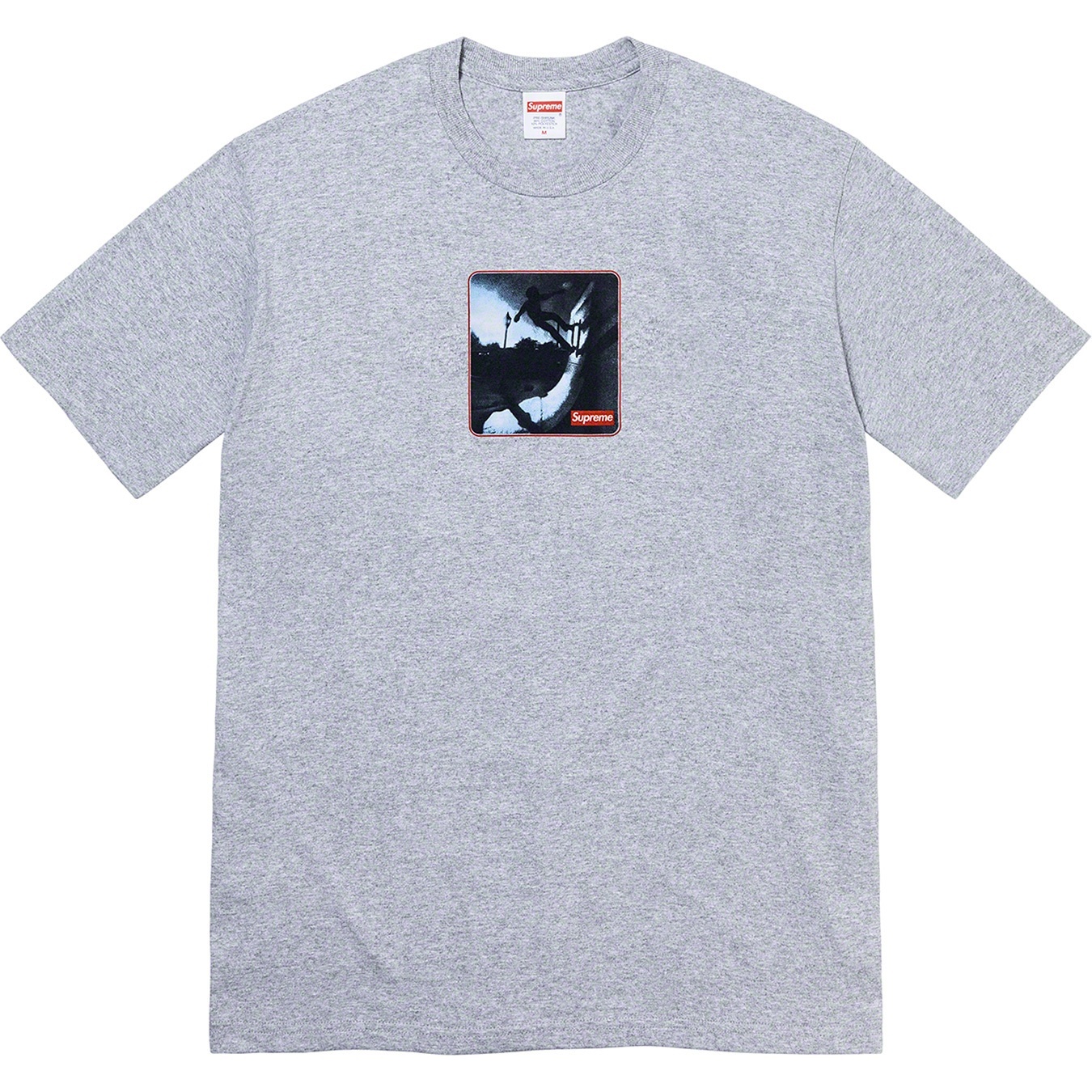 Supreme Shadow Tee (FW21) - Heather Grey - $38