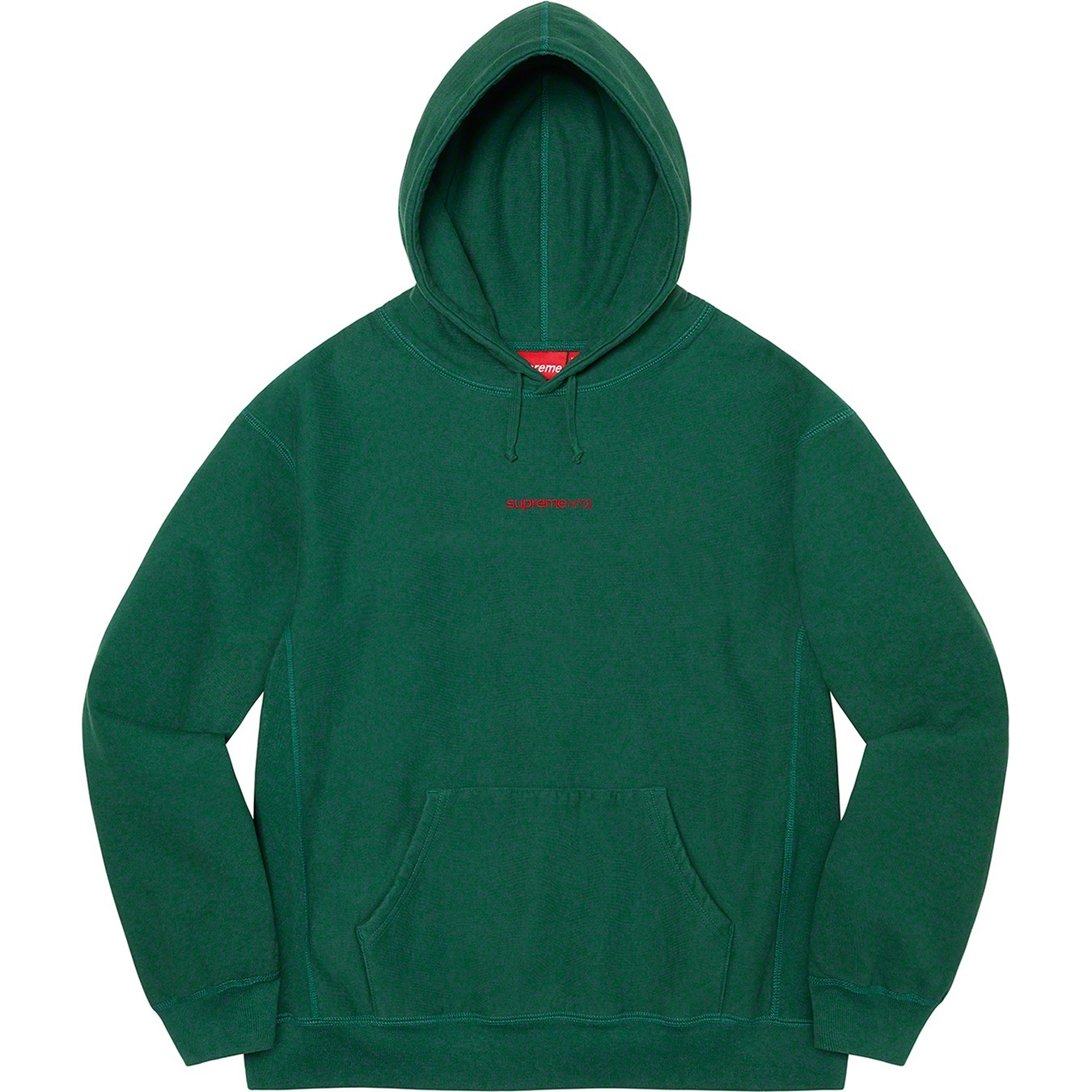 Supreme Number One Hooded Sweatshirt (FW21) - $168
