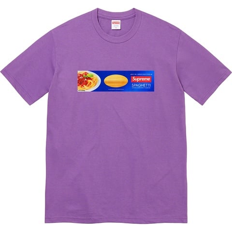 Supreme Spaghetti Tee - Purple