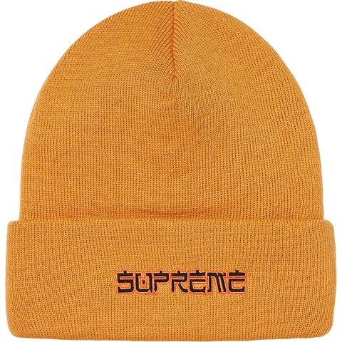 Supreme Demon Beanie - Mustard