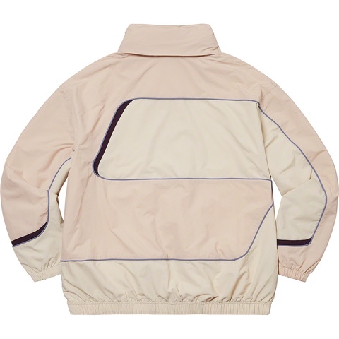 Supreme S Paneled Track Jacket - Dusty Pink