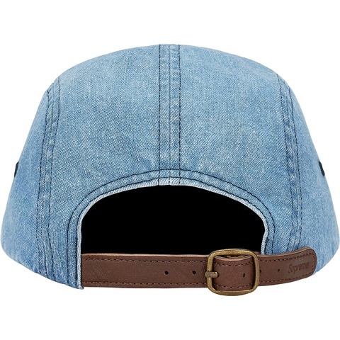 Supreme Washed Chino Twill Camp Cap - Denim