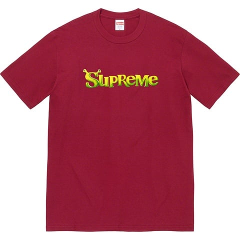 Supreme Shrek Tee - Cardinal