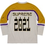 Supreme Demon Hockey Jersey (FW21) - Grey