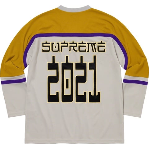 Supreme Demon Hockey Jersey - Grey