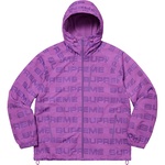 Supreme Logo Ripstop Hooded Track Jacket (FW21) - Purple