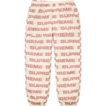 Supreme Logo Ripstop Track Pant (FW21) - Natural